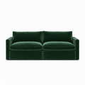 Lucie Grande 2-seters sofa Emerald Green