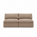 Lucie Grande 2-seters sofa (uten armlener) Elephant