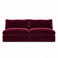 Lucie Grande 2-Sitssoffa (utan armstöd) Ruby Red
