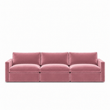 Lucie Grande 3-Sitssoffa Dusty Pink