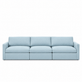 Lucie Grande 3-Sitssoffa Baby Blue