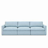 Lucie Grande 3-Sitssoffa Baby Blue