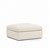 Lucie Ottoman Eggshell