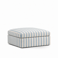 Lucie Ottoman Stripe Blue
