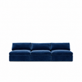 Lucie Grande 3-Sitssoffa (utan armstöd) Deep Blue