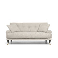 Blanca 2-Sitssoffa Prickig Brun