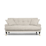 Blanca 2-Sitssoffa Prickig Brun