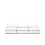Lucie Grande 3-Sitssoffa (utan armstöd) True White