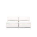 Lucie Grande 2-Sitssoffa (utan armstöd) True White