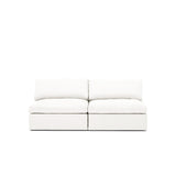 Lucie Grande 2-Sitssoffa (utan armstöd) True White