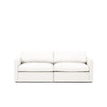 Lucie Grande 2-Sitssoffa True White