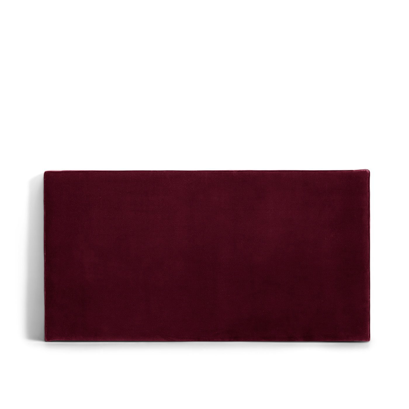 Sänggavel Bella Ruby Red i rosa sammet från Melimeli