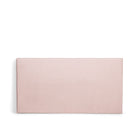 Bella Sänggavel Blush stoppad sänggavel i rosa linne från Melimeli