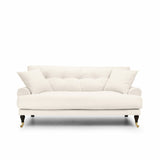Blanca 2-Sitssoffa True White