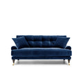 Blanca 2-Sitssoffa Deep Blue