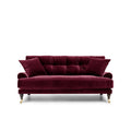 Blanca 2-seter sofa Ruby Red