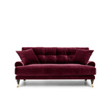 Blanca 2-Sitssoffa Ruby Red