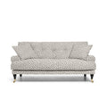 Blanca 2-Sitssoffa Prickig Svart