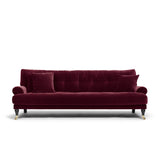 Blanca 3-Sitssoffa Ruby Red