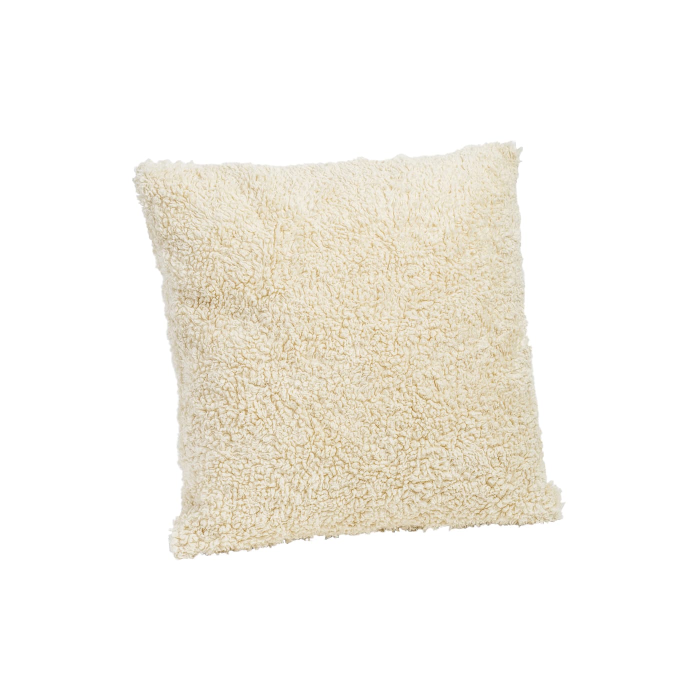 Kuddfodral Teddy 50x50 cm. Beige kuddfodral i Teddy från Melimeli