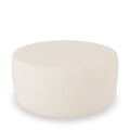 Blanca Fotpall Eggshell 70 cm