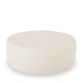 Blanca Fotpall Eggshell 90 cm