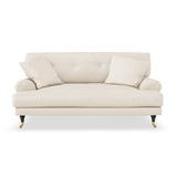 Blanca Love Seat Eggshell