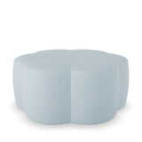 Flora Fotpall Baby Blue