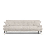 Blanca 3-Sitssoffa Prickig Brun