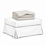 Trekk Frances Sittepuff Off White