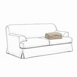 Cover Frances 2-Seat Sofa Khaki