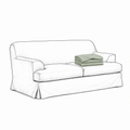 Cover Frances 2-Seat Sofa Pistachio