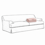 Trekk Frances 3-Seters Sofa Blush