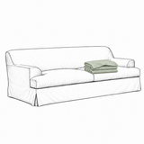Trekk Frances 3-Seters Sofa Pistasj