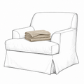 Trekk Frances Lenestol Khaki