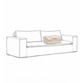 Trekk Luca Original 2-Seters Sofa Eggshell