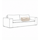 Cover Luca Original 2-Seat Sofa Eggshell