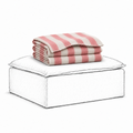 Cover Luca Footstool Stripe Coral