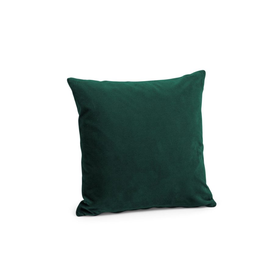 Kuddfodral Emerald Green 50x50 cm. Grönt kuddfodral i sammet från Melimeli