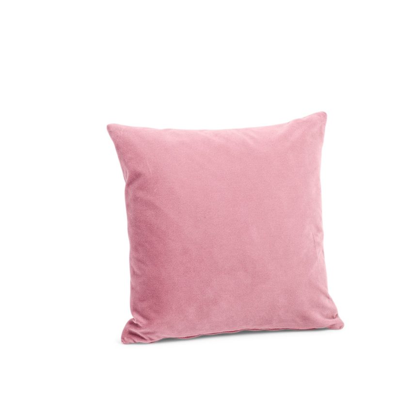 Kuddfodral Dusty Pink 50x50 cm. Rosa kuddfodral i sammet från Melimeli